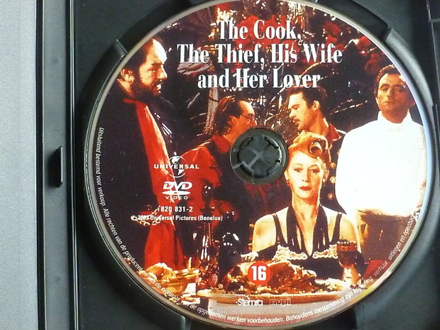 The Cook, The Thief, His Wife and her Lover - Peter Greenaway (DVD)