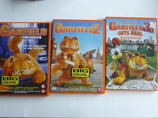 Garfield The Movie, 1,2,3 (3 DVD)