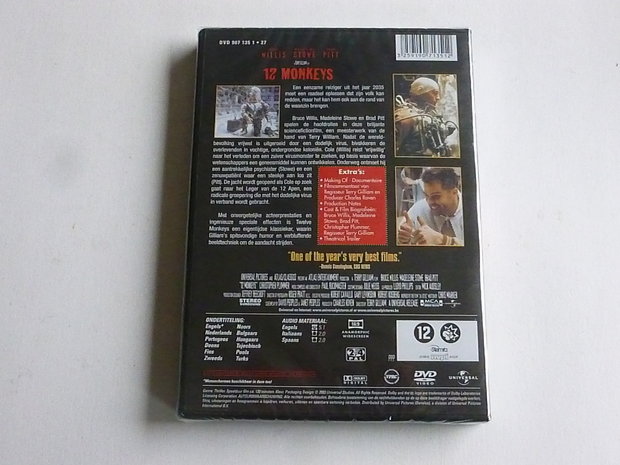 12 Monkeys - Bruce Willis (DVD) Nieuw