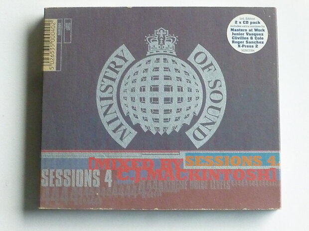 Sessions 4 - by C.J. Mackintosh / Ministry of Sound (2 CD)