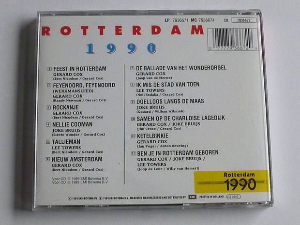Rotterdam 1990 / Lee Towers, Gerard Cox, Joke Bruijs