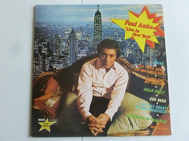 Paul Anka - Live in New York (LP)