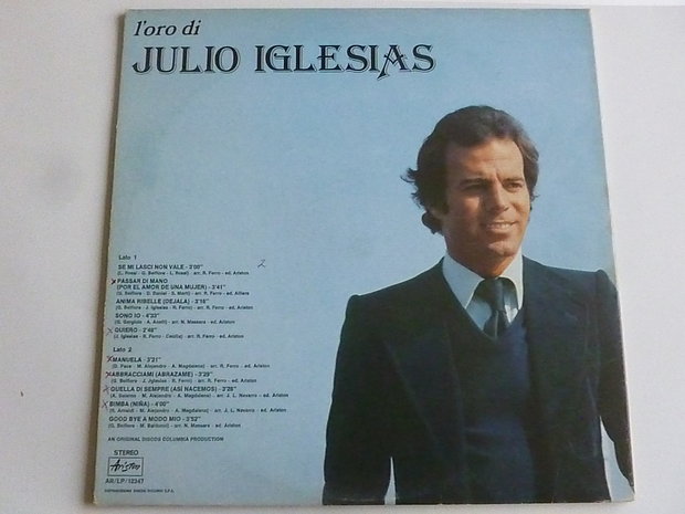 Julio Iglesias - L'oro di (LP)