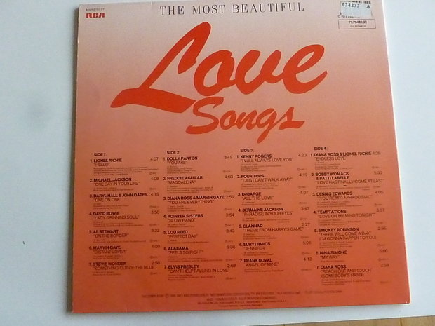 The most beautiful Love Songs (LP)