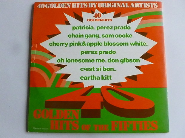 40 Golden Hits of the Fifties (2 LP)