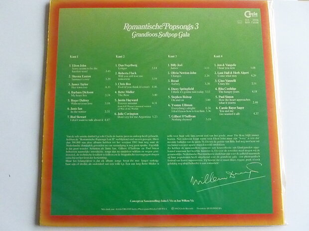 Romantische Popsongs 3 (2 LP)