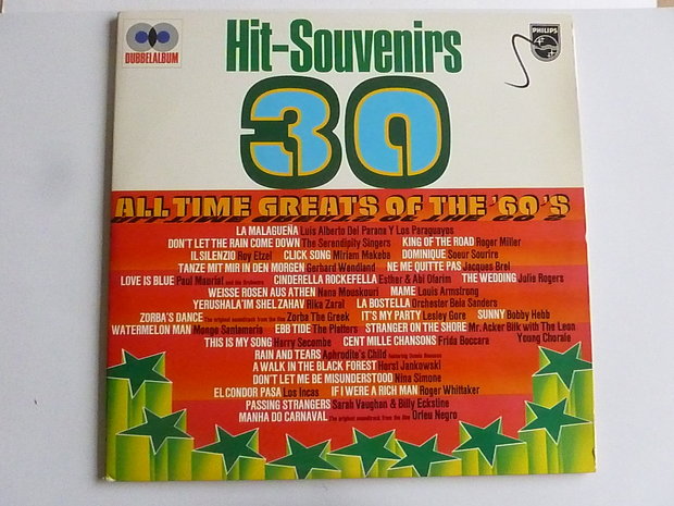 Hit Souvenirs - 30 All Time Greats ot the '60's (2 LP)