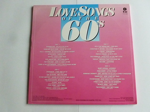 Love Songs of the 60's - volume 1 (2 LP)