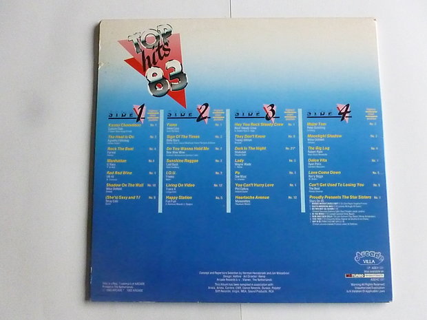 Top Hits 83 - Arcade 2 LP