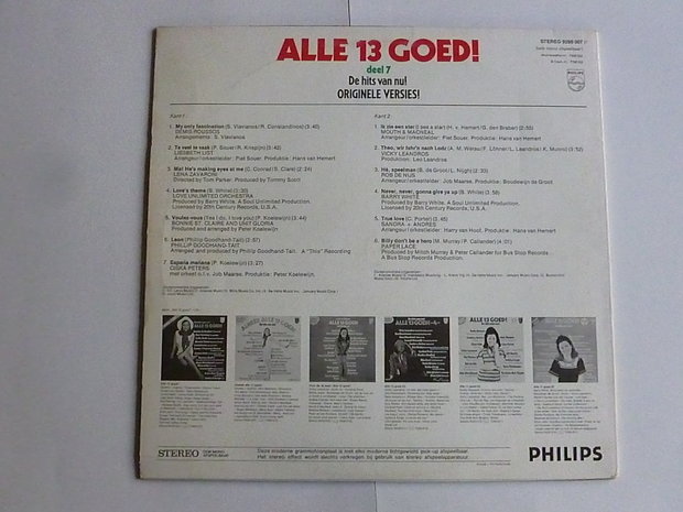 Alle 13 Goed! - Deel 7 (LP)