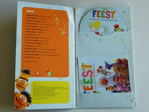 Sesamstraat - Feest (CD + Boekje)