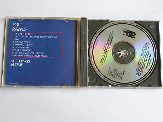 Lou Rawls - All things in Time (cbs)