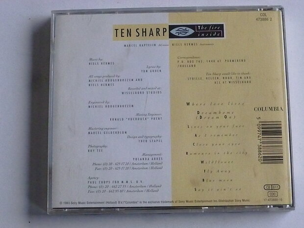 Ten Sharp - The Fire Inside