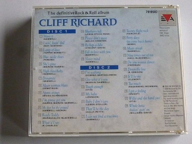 Cliff Richard - The definitive Rock & Roll album (2 CD)