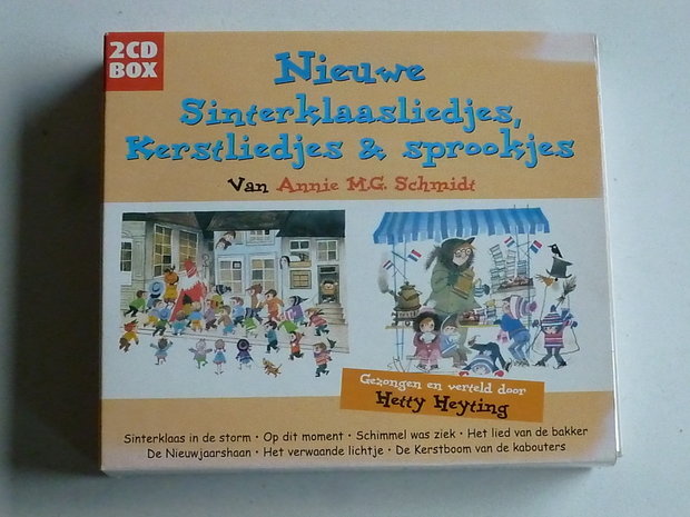 Nieuwe Sinterklaasliedjes, Kerstliedjes & Sprookjes van Annie M.G. Schmidt (2 CD)