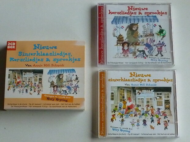 Nieuwe Sinterklaasliedjes, Kerstliedjes & Sprookjes van Annie M.G. Schmidt (2 CD)