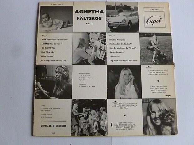 Agnetha Fältskog - Vol.2 (LP)