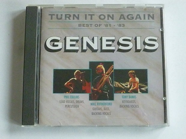 Genesis - Turn it on again / Best of '81 - '83