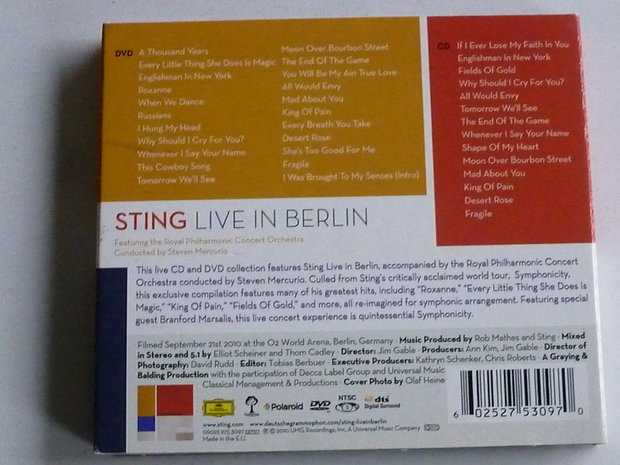 Sting - Live in Berlin (2 CD)