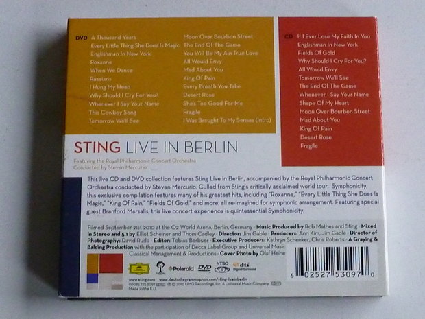 Sting - Live in Berlin (2 CD)