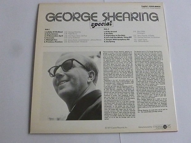 George Shearing - Special (LP)