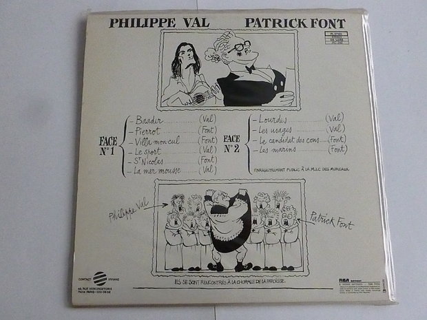Philippe Val - Patrick Font (LP)