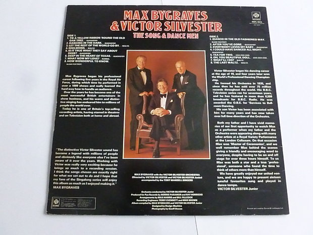 Max Bygraves & Victor Silvester - The song & dance men (LP)