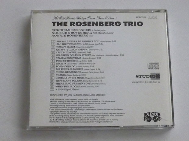 Stochelo Rosenberg - Seresta (hot club records)