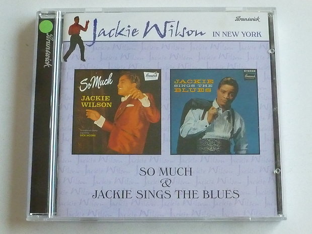 Jackie Wilson  - So Much & Jackie sings the Blues