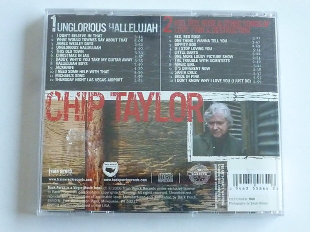 Chip Taylor - Unglorious Hallelujah (2 CD)