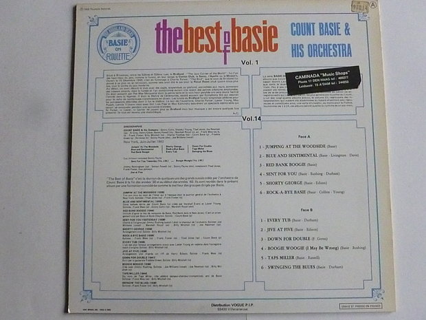 Count Basie - The best of Basie, vol.1 (LP)
