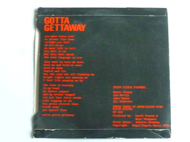 Stiff Little Fingers - Gotta Gettaway (vinyl single)