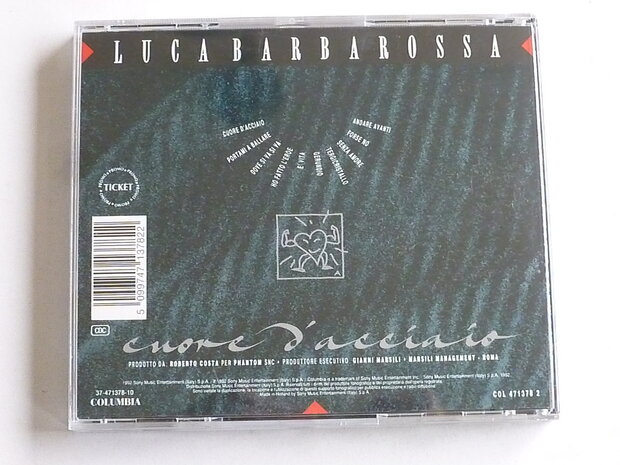 Luca Barbarossa - Cuora D' Acciaio