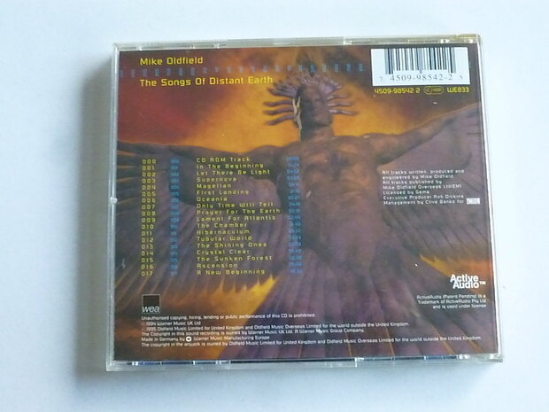 Mike Oldfield - The Songs of Distant Earth (1995)