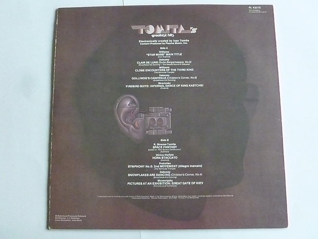 Tomita - Greatest Hits (LP)