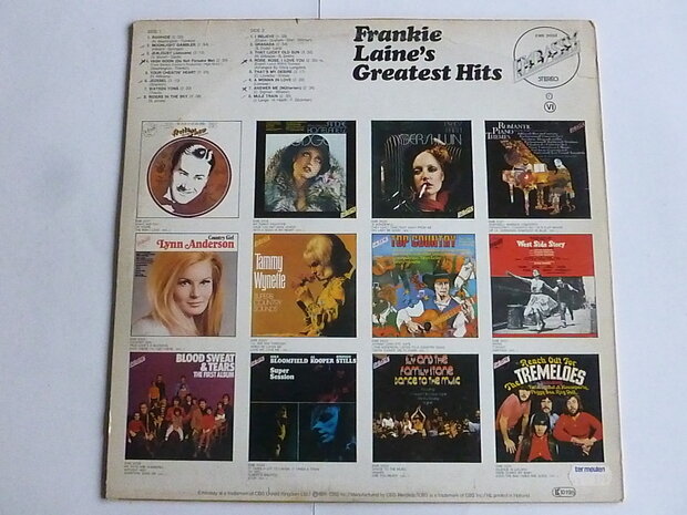 Frankie Laine - Greatest Hits (LP) embassy