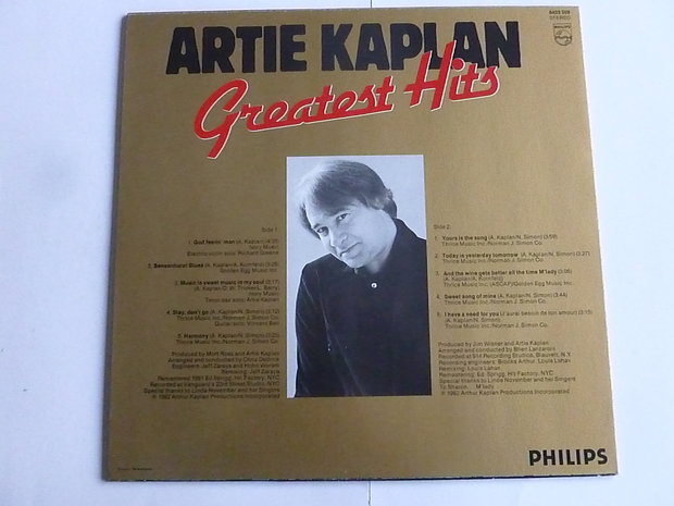 Artie Kaplan - Greatest Hits (LP)