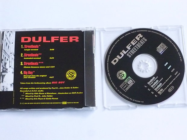 Hans Dulfer - Streetbeats (CD Single)