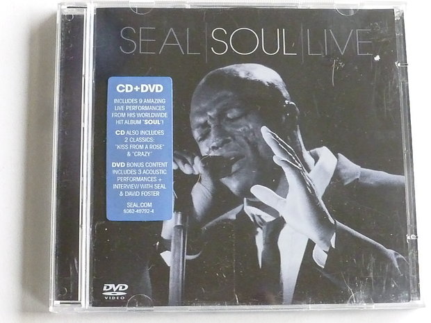 Seal - Soul Live ( CD + DVD)