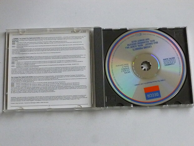 Pavarotti - Gala Concert Royal Albert Hall / Kurt Herbert Adler