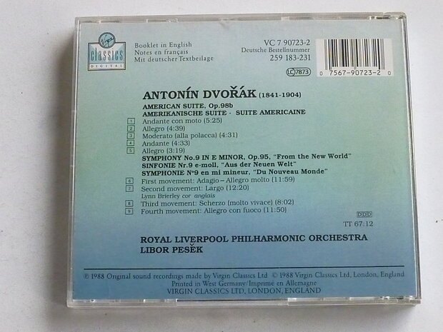 Dvorak - Symphony 9 / Libor Pesek