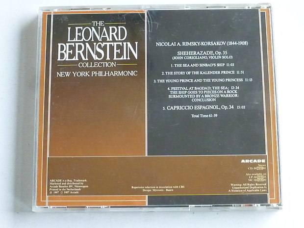 Leonard Bernstein - Rimsky-Korsakov Sheherazade