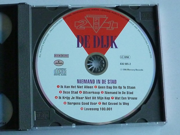 De Dijk - Wakker in een vreemde wereld / Niemand in de stad (2 CD)