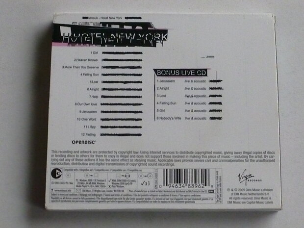 Anouk - Hotel New York / Gelimiteerde Benelux Editie (2 CD)