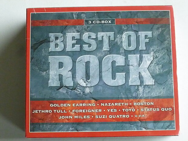 Best of rock / warner music (3 CD) Nieuw