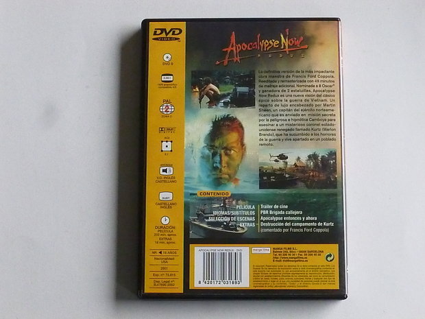 Apocalypse Now / Redux - Francis Ford Coppola (DVD)