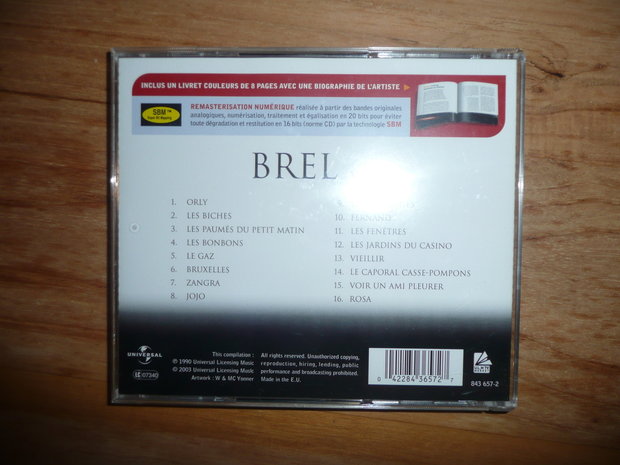 Jacques Brel - Brel  Vol. 2 (master serie)
