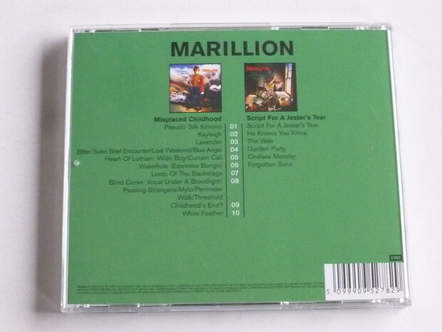 Marillion - Misplaced Childhood / Script fot a jester's tear (2 CD)