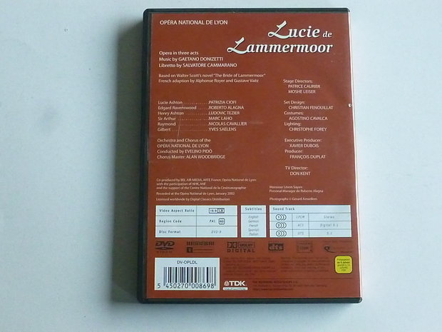 Donizetti - Lucie de Lammermoor / Roberto Alagna (DVD)