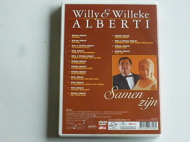 Willy & Willeke Alberti - Samen zijn (DVD)